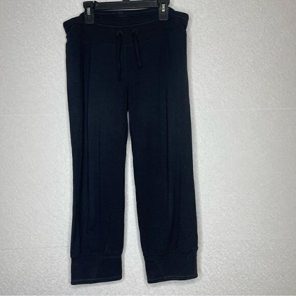 Alo Yoga Crop Joggers Black S - Picture 1 of 5